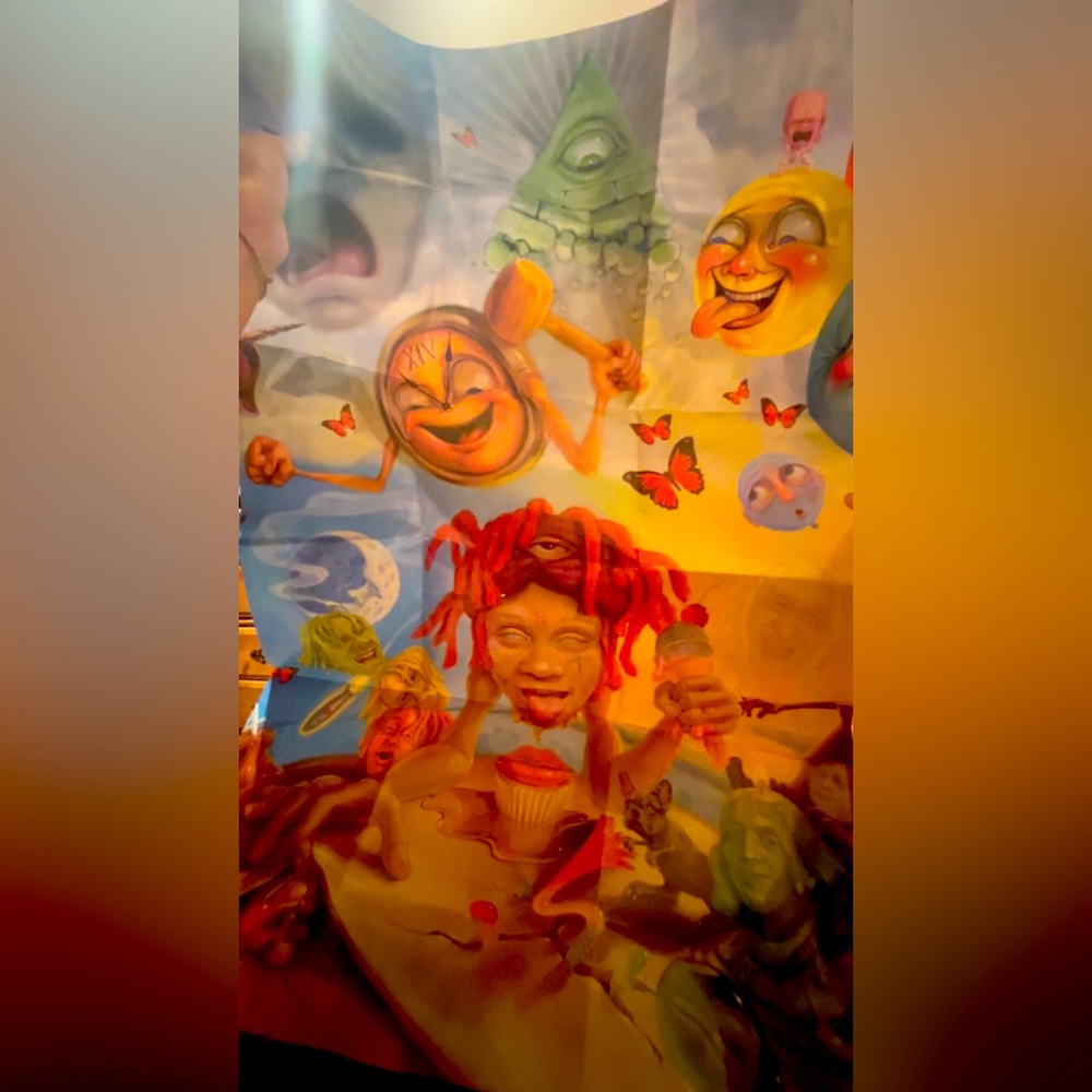 I’m selling a trippie red poster